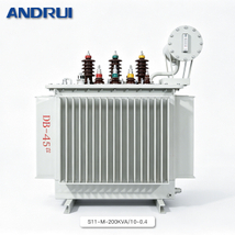 S11-M-200kVA 10/0.4kV Oil-Immersed Distribution Transformer