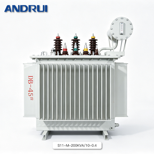 S11-M-200kVA 10/0.4kV Oil-Immersed Distribution Transformer