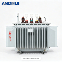 S11-M-630kVA 10/0.4kV Oil-Immersed Distribution Transformer
