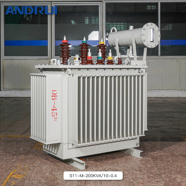S11-M-200kVA 10/0.4kV Oil-Immersed Distribution Transformer